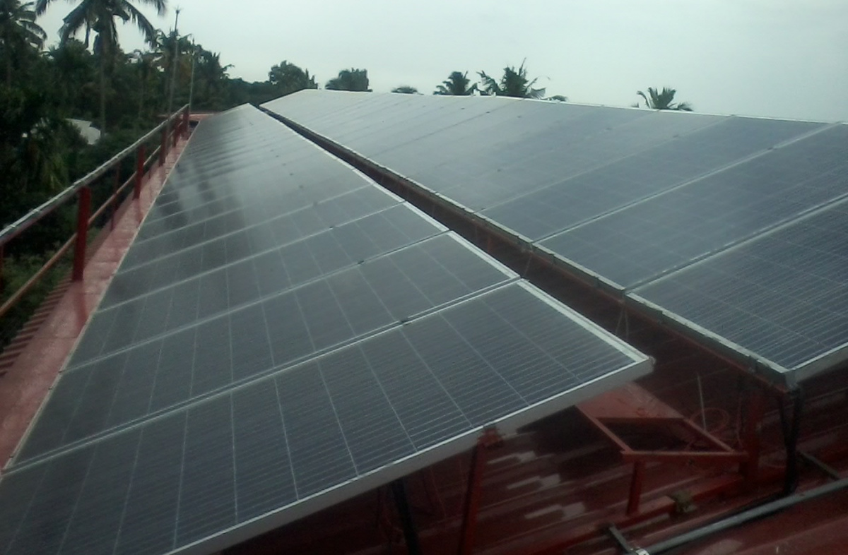 20kWp at Assissi School Ankamali